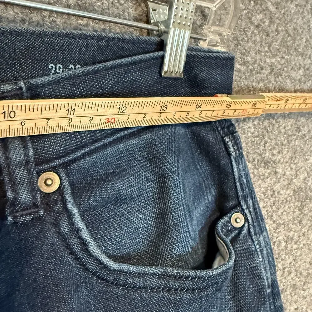 Banana Republic Jeans Mens 29x32 Blue Traveler Slim Fit Straight‎ Stretch Casual